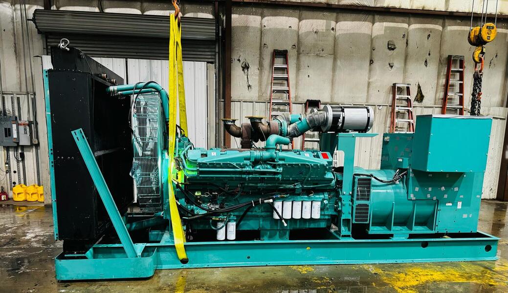 Cummins 1250 kW 1250DFLC Used Diesel Generator