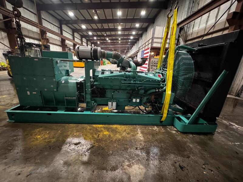 Cummins 1250 kW 1250DFLC Used Diesel Generator