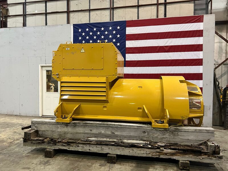  5000 kVA - TBD V  Alternators/Gen ends