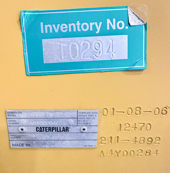  2250 kW - 12.4 kV  Alternators/Gen ends