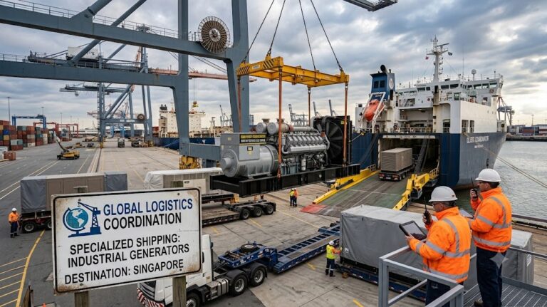 Shipping Industrial Generators