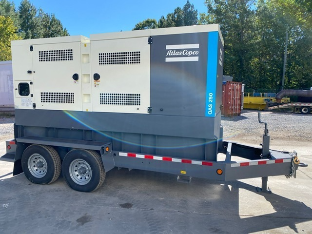  200 kW Atlas Copco QAS250 New Diesel Generator