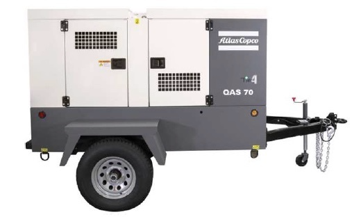  56P/60SB kW Atlas Copco QAS70-Tier IV New Diesel Generator