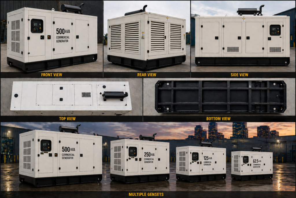 Generator Ends vs. Gensets: What’s the Difference 2 Genset