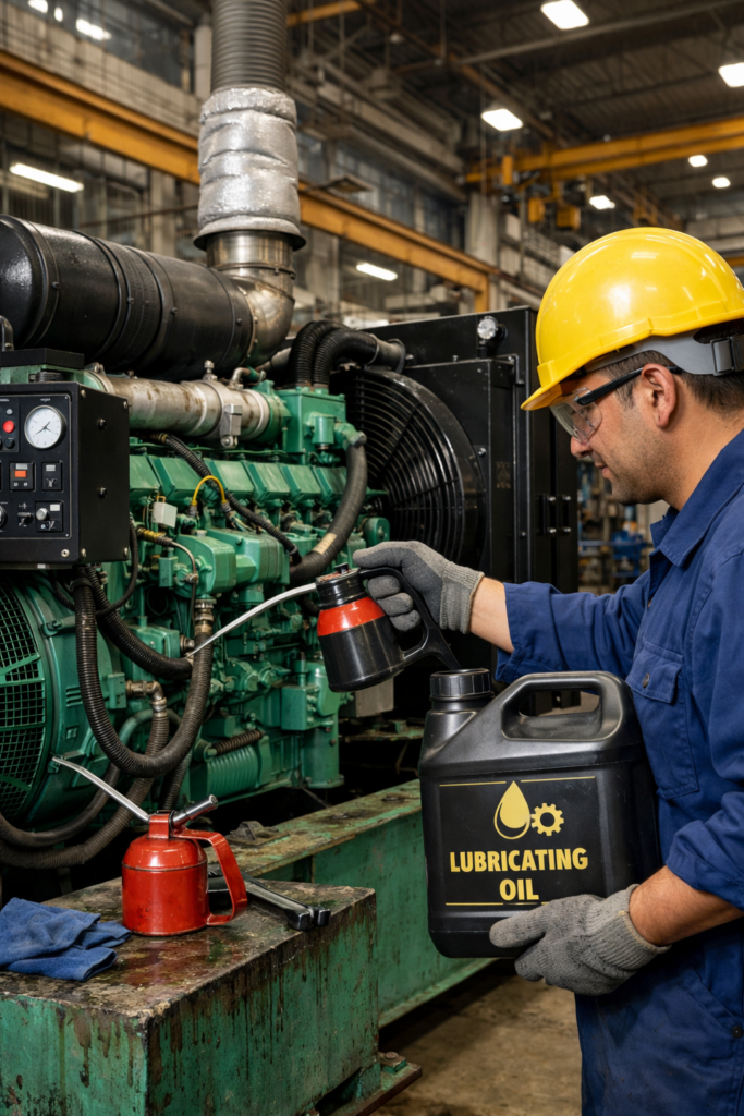 What Causes Industrial Engine Failures — And How You Can Prevent Them 1 Lubricating diesel generator