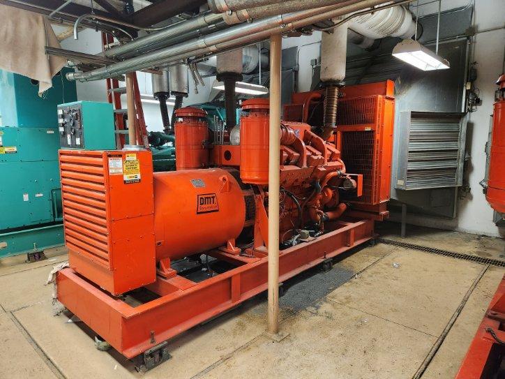 Cummins Model KTA38-G2, 800kW Skid Mounted