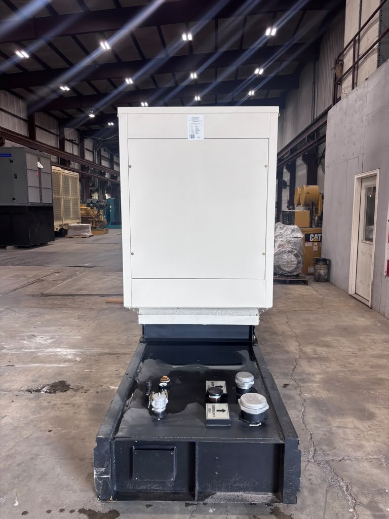 Right side of an EPG Model 100JD 100 kW diesel generator